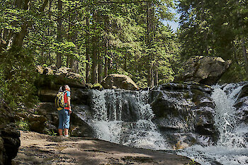 Rißlochwasserfälle im Sommer